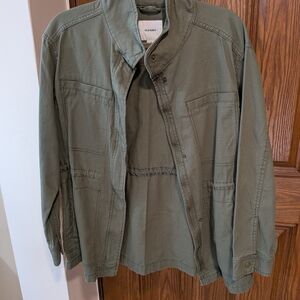Old Navy Women's Olive Military Jacket